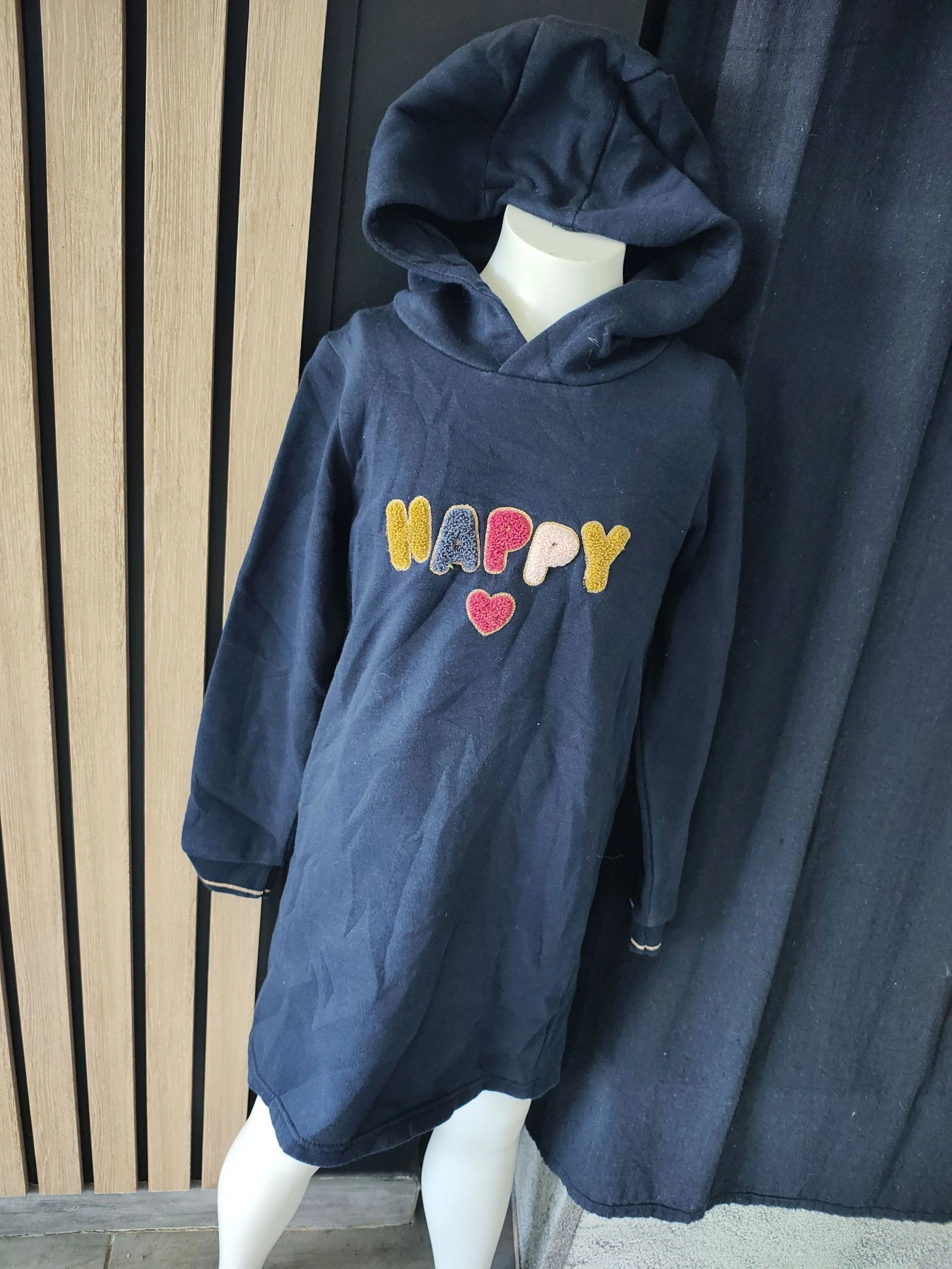 8 ans robe a capuche Vertbaudet 